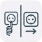Symbol Steckdose installieren